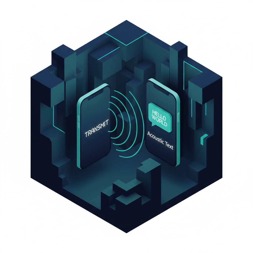 Acoustic Text poster